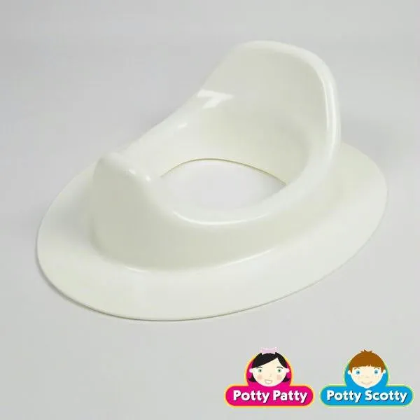 White Potty Seat II by Potty Scotty & Potty Patty (Elongated)